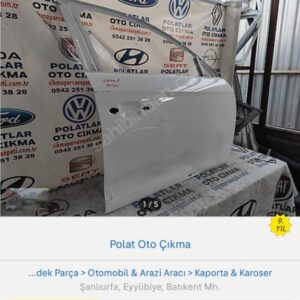 Opel Corsa F Sağ Ön Kapı